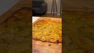 Potato flatbread  Italian schiacciata di patate Vegan QUICK amp EASY [upl. by Ettennaj]