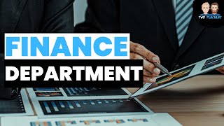 What does a Finance Department do [upl. by Inva]