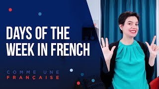 French Days of the Week  French for Beginners [upl. by Oicnerual]