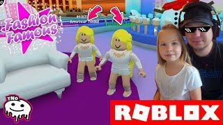 VYHRAJE NEJLEPŠÍ Z NÁS DVOU ✨Fashion Famous  Roblox  Tatínek a Barunka CZSK [upl. by Ocsirf944]