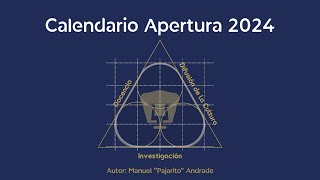 Calendario Apertura 2024  Pumas  Desde El Pebetero [upl. by Annaiviv]