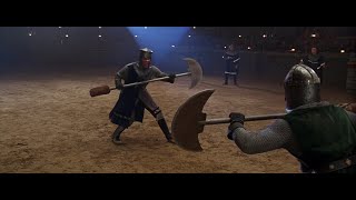 The Cable Guy 1996 Medieval Times Battle [upl. by Pfaff148]