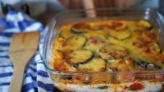 GRATIN DE COURGETTES AU FOUR [upl. by Caughey46]