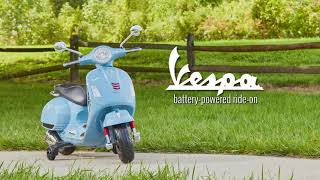 Vespa 6V Battery Rideon  Huffy [upl. by Hocker]