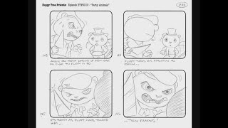 Happy Tree Friends TV Series Episode 2A  Party Animal  Storyboards [upl. by Anirahtak]