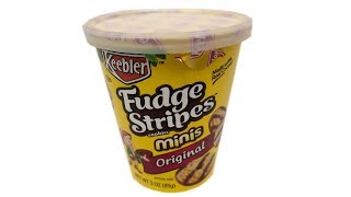 Keebler Fudge Stripe Mini Cookie Cup  Unwrapping [upl. by Dachi]