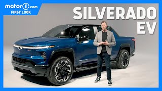 2024 Chevrolet Silverado EV First Look UpClose Details [upl. by Acisey]