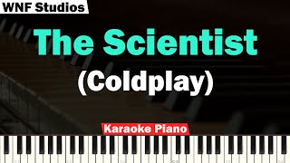 Coldplay  The Scientist Karaoke Piano amp Strings [upl. by Airdnaxila]