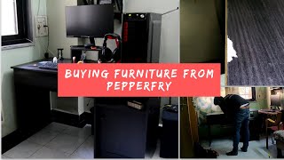 Buying Furniture from Pepperfry Honest Experience Study Table by Mintwud [upl. by Archibaldo577]