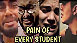 Pain of every Student 😭  Maine royaan sad status  Heart broken status  ca upsc iit mbbs neet [upl. by Alexandr]