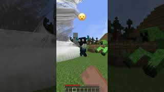 Causing Upcoming Tornado vs Safety Emoji Reaction meme shorts minecraft [upl. by Naej836]