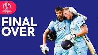 Incredible Final Over of Englands Innings  Stokes Forces Super Over  ICC Cricket World Cup 2019 [upl. by Elkcim]