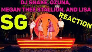 DJ Snake Ozuna Megan Thee Stallion LISA of BLACKPINK  SG REACTION [upl. by Sisak]