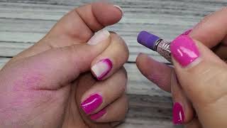 Madam Glam Rubber Base  Doing My Nails  Watch Me Work [upl. by Ponce]