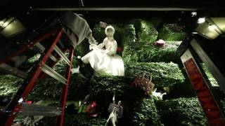 2016 Holiday Windows Destination Extraordinary  Bergdorf Goodman Windows [upl. by Verene]