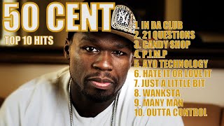 50 CENT TOP 10 HITS [upl. by Merp]