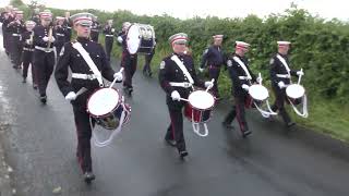 Dungiven Crown Defenders 3  Drumrane Orange Parade 2024 [upl. by Aicena334]