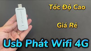 Cách Sử Dụng Usb Phát Wifi 4G  Tốc Độ 150Mbps  USB Wifi 4G Giá Rẻ Chỉ Vài Trăm Dễ Dùng Tiện Lợi [upl. by Phineas]