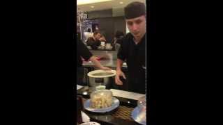 Wasabi Running Sushi at Iulius Mall Cluj  Romania [upl. by Goeselt]