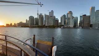 Ward’s Island to Jack Layton Ferry Terminal Timelapse [upl. by Justina]