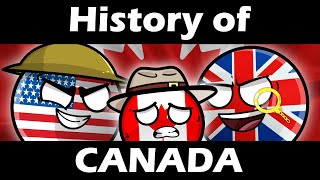 CountryBalls  History of Canada [upl. by Os]