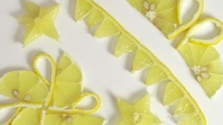 Lemon Garnishes [upl. by Tnilk709]