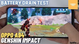 Oppo A94 Genshin Impact Gaming test  Helio P95 8GB RAM [upl. by Ecylla]