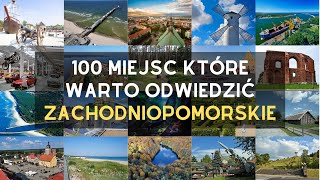 Zachodniopomorskie 100 atrakcji które warto zobaczyć w tym województwie 🏖️🌊🌅 [upl. by Adnim]