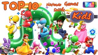 Top 10 Nintendo switch games for kids [upl. by Nam481]