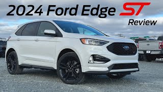 PERFORMANCE SUV 2024 Ford Edge ST Review [upl. by Falzetta]