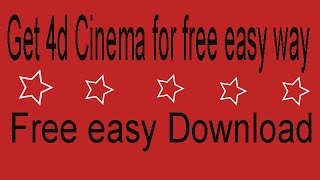 How to get 4D cinema for free windows 10 [upl. by Schurman]