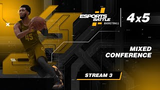 20241116  Mixed conference EBasketball ESportsBattle Stream 3 [upl. by Raskind]