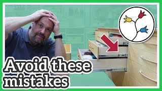 Drawer Slide Installation Tips Avoid these mistakes [upl. by Cherice]