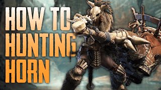 Monster Hunter Wilds Hunting Horn Starter Guide  How to Hunting Horn [upl. by Nnail]