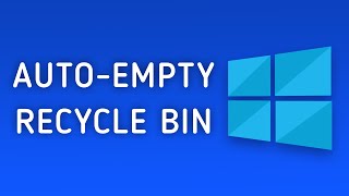 How to Automatically Empty the Recycle Bin in Windows 10 [upl. by Divod]