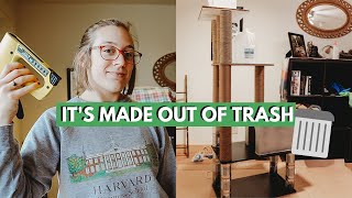 How to Build Sturdy WellMade Cat Trees [upl. by Anitnatsnoc]