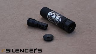 Dead Air Sandman K Review with eSilencers [upl. by Fillender]