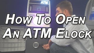 How To Open Your ATM Elock [upl. by Eslud]