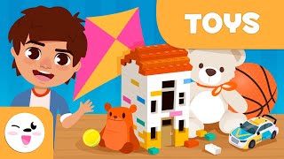 TOYS  Vocabulary for Kids [upl. by Ettennil]