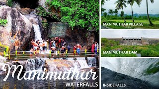 Manimutharu waterfalls  Weekend Getaway Trip  Family Season Falls  Falls in Tirunelveli [upl. by Schifra]