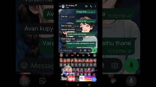 Fake relationshipWhatsApp chatWhatsApp statusUrave uyire en anbey song love shortfeed trend [upl. by Hnirt591]