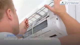 How To Fix Leaking Mitsubishi Air Conditioner [upl. by Nannie]