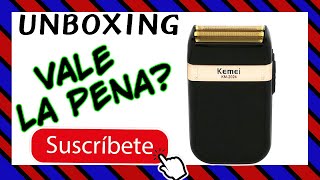 Afeitadora KEMEI 2024 UNBOXING [upl. by Frey]