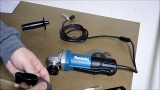 Makita Angle Grinder 9557PB Unboxing [upl. by Anerec]