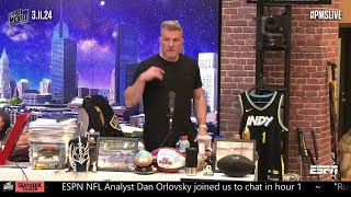 The Pat McAfee Show  Monday March 11th 2024 [upl. by Aerdnu]