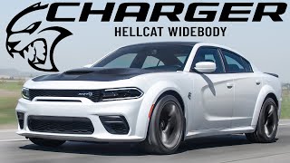 The 707 Horsepower Family Sedan  2020 Dodge Charger Hellcat Widebody Review [upl. by Bourque]