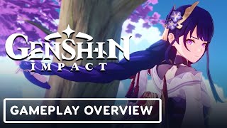 Genshin Impact  Official Raiden Shogun Gameplay Overview Trailer [upl. by Vitek]