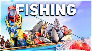 Fishing Guide  Easiest amp Safest Way To Earn Scrap  Rust Tutorial [upl. by Camille430]