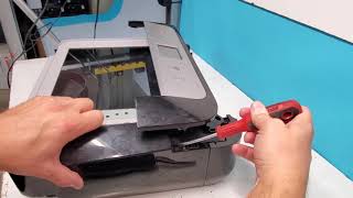 How To Take Apart Canon Pixma MG6821 Printer for Parts or To Repair MG6820 Disassembly [upl. by Zilvia470]