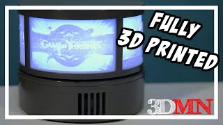 Revolving Lithophanes Lamp  DIY 3D Printing [upl. by Floris]